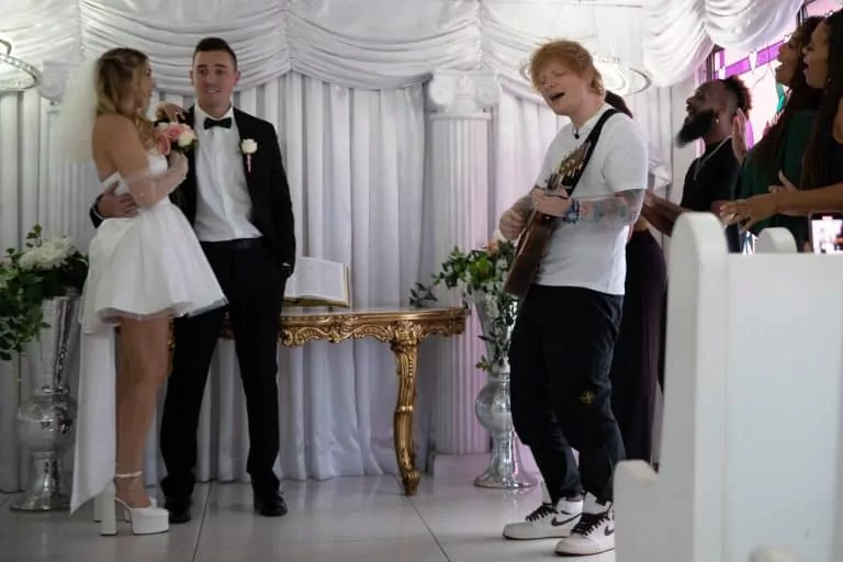 Ed Sheeran boda